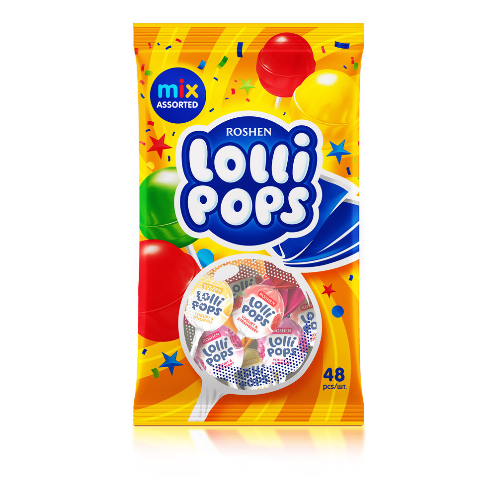 حلوى مصاصة صلبة بنكهة الزبادي 920 جرام