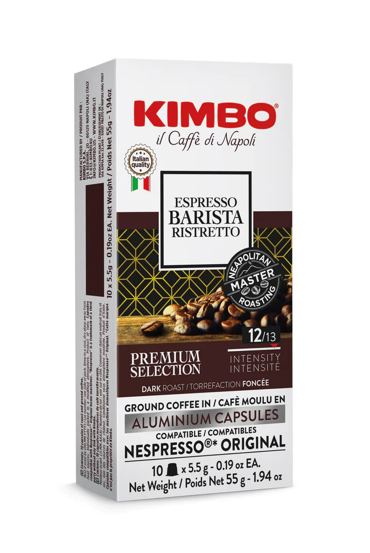 Kimbo Barista Ristretto - Aluminum Capsules x 10