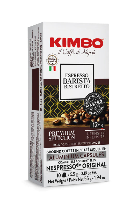 Kimbo Barista Ristretto - Aluminum Capsules x 10