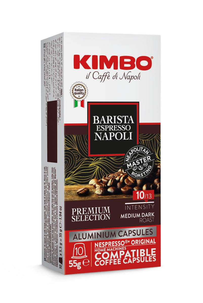 Kimbo Barista Napoli - Aluminum Capsules x 10