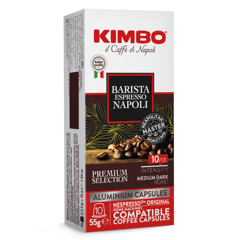 Kimbo Barista Napoli - Aluminum Capsules x 10