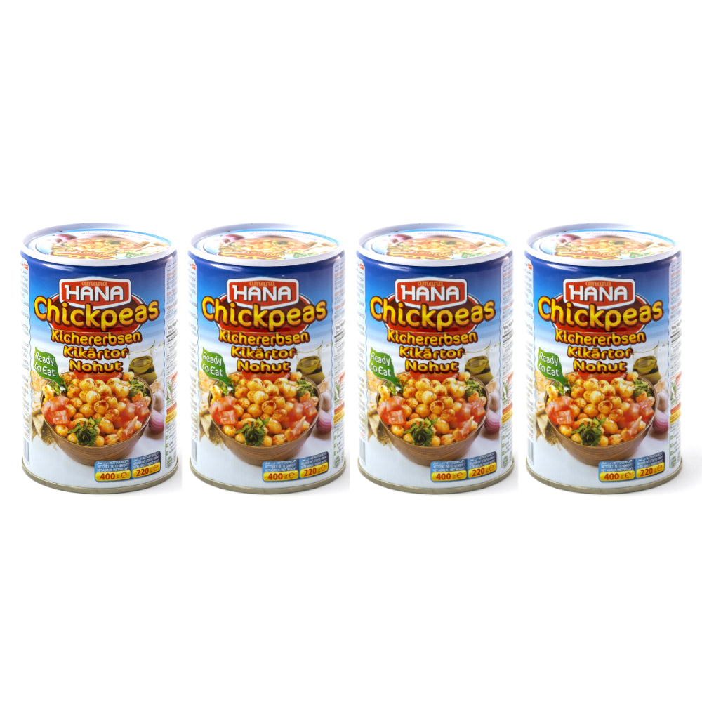 Hana Chickpeas 4 X 400g