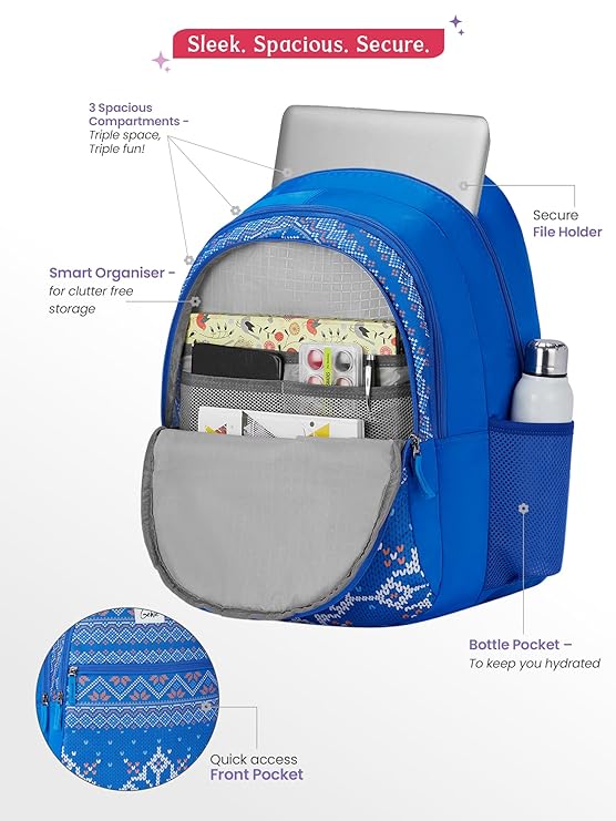 Genie By Safari Tess School Bag for Girls