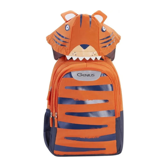 Genius By Safari - 23L Wildcat Orange School Backpack