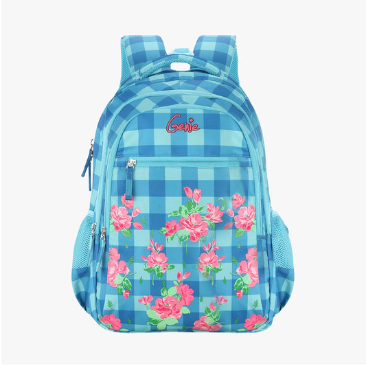 Genie By Safari Primrose 36L Blue School Backpack