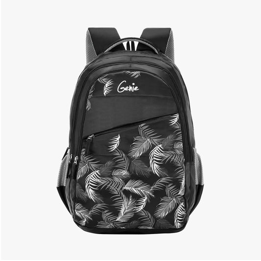 Genie By Safari Lush 36L Black School Backpack