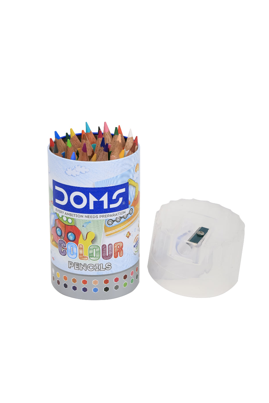 Doms Half Size Colour Pencils 24 Shades
