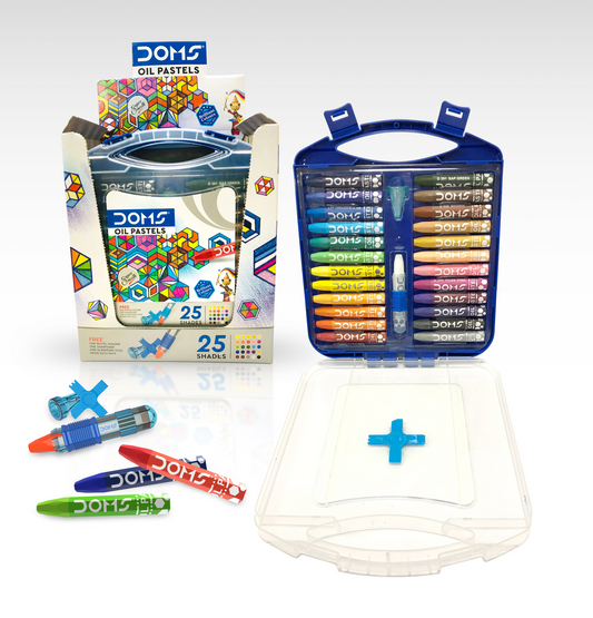 Doms Oil Pastels Hexagonal - 25 Shades