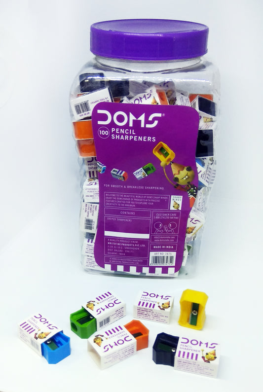 Doms Regular Sharpener Jar - 100 Pcs