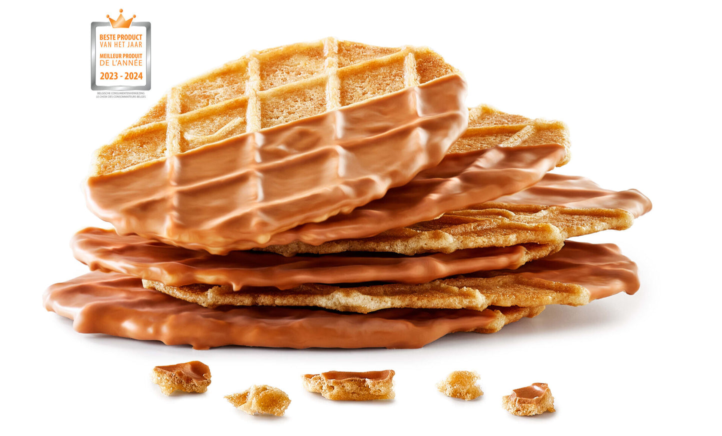 رقائق زبدة جولز ديستروبر بنكهة الكراميل المملح، 100 غرام × قطعتين