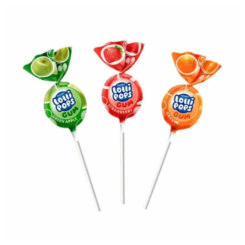 لولي بوبس حلوى صلبة بمزيج الفواكه مع علكة 920 جرام