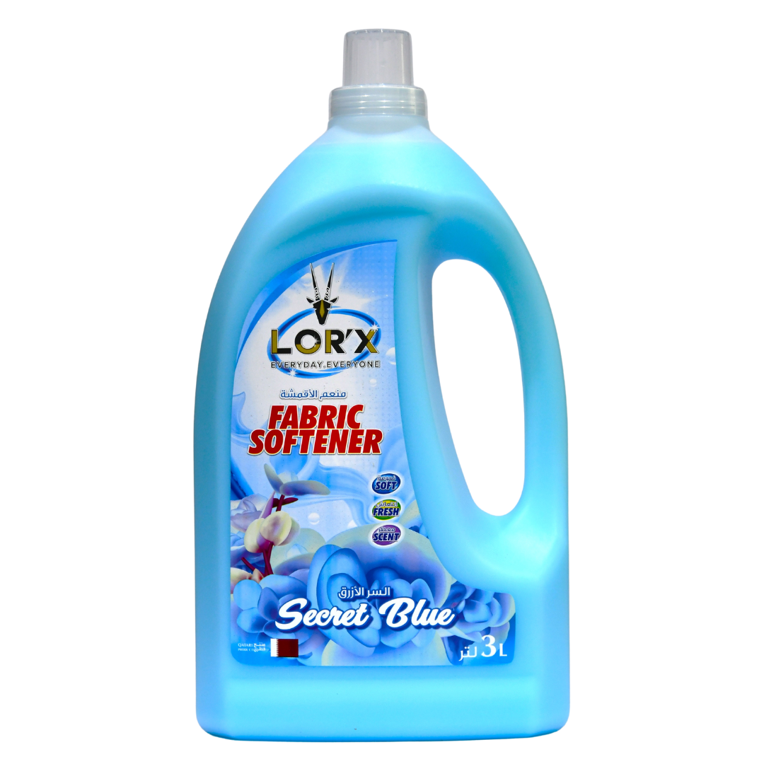 Lorx Fabric Softener Secret Blue - 3L