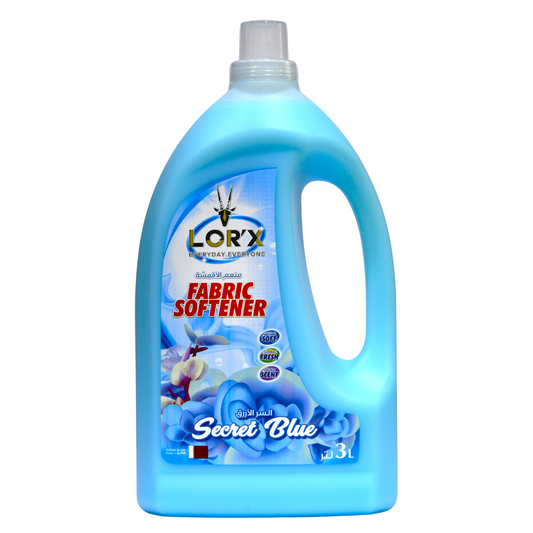 Lorx Fabric Softener Secret Blue - 3L