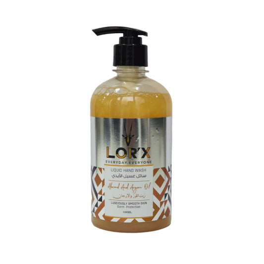 Lorx Liquid Hand Wash Almond And Organ Oil - 500 ML