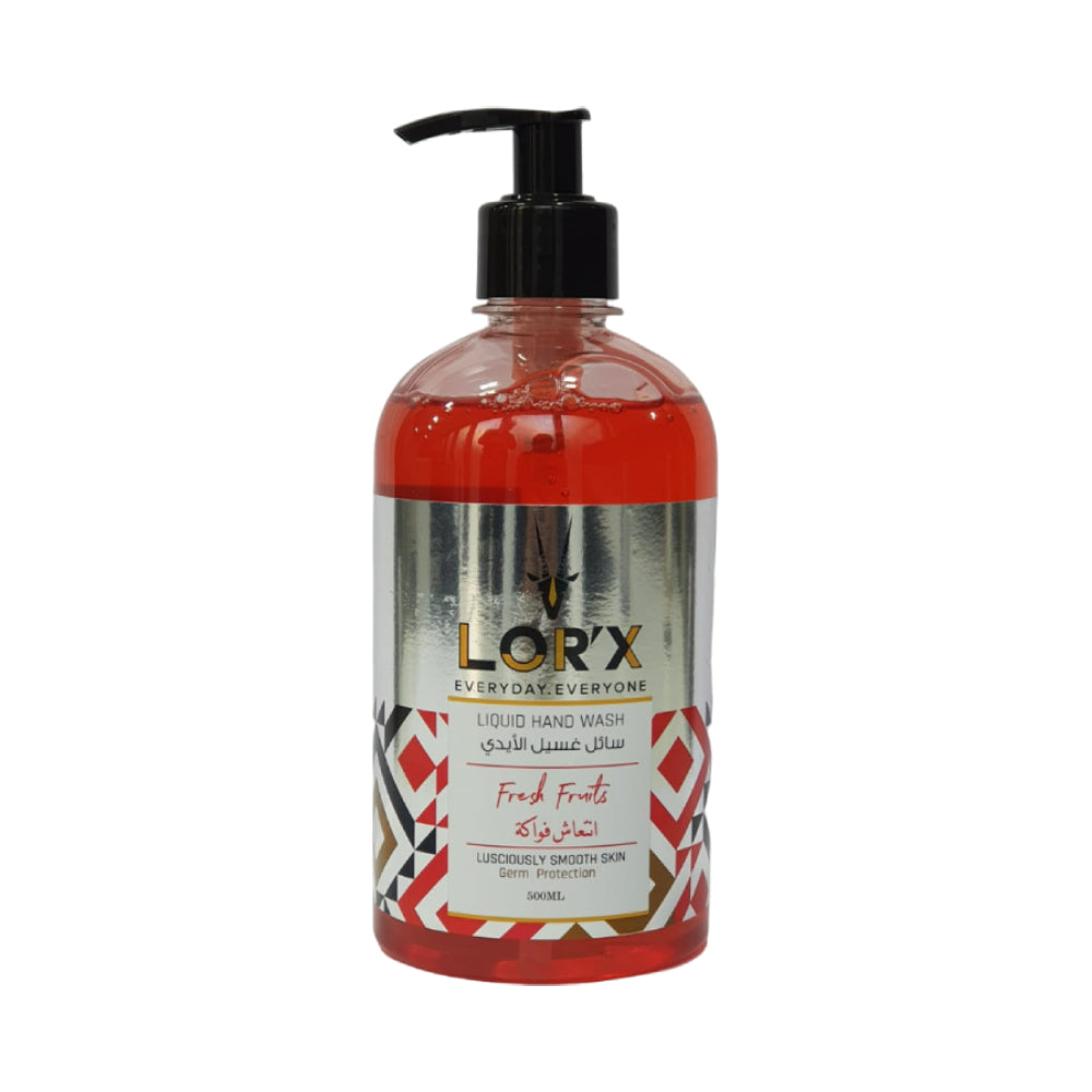 Lorx Liquid Hand Wash Fresh Fruits - 500 ML