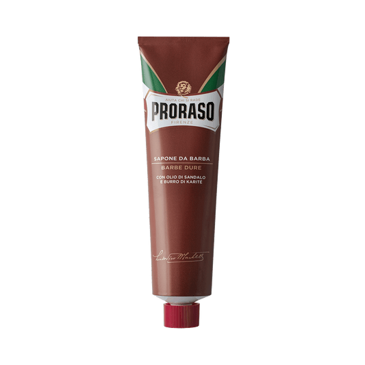Proraso Shaving Cream Coarse Beards with Sandalwood and Shea Oil