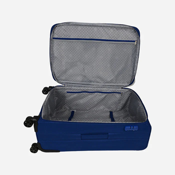 Safari Penta Blue Trolley Bag with Dual Wheels