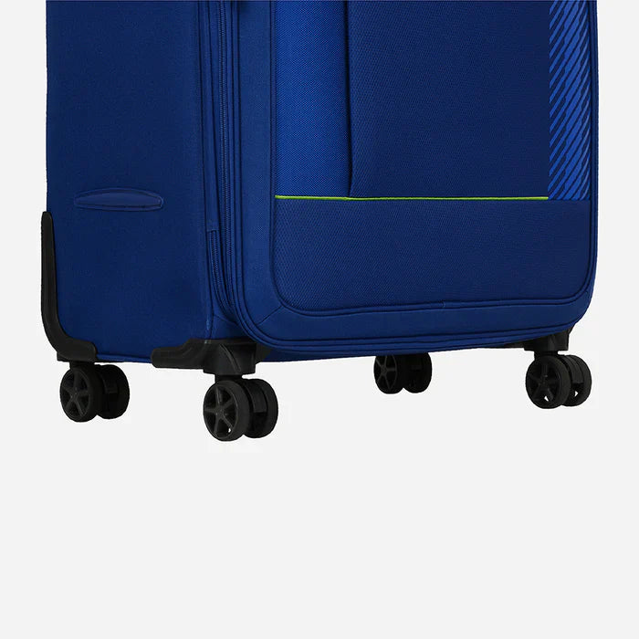 Safari Penta Blue Trolley Bag with Dual Wheels