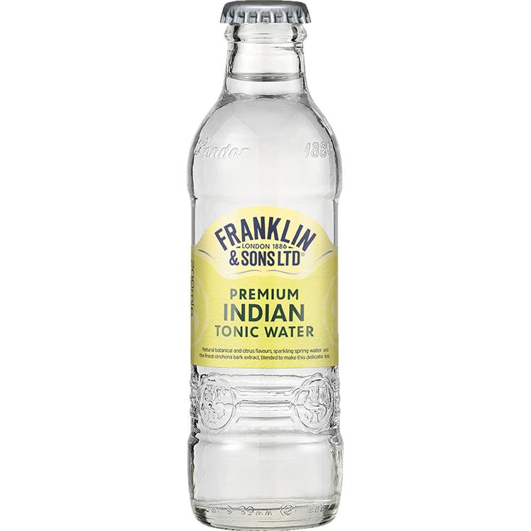 Franklin & Sons Premium Indian Tonic Water - 200 ml x 24 pcs