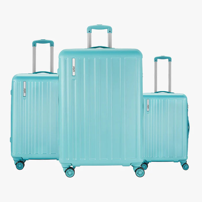 Safari Linea Spearmint Trolley Bag with Dual Wheels & Organised Interiors