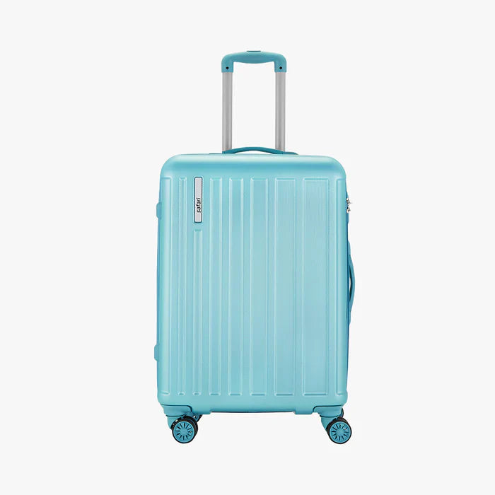 Safari Linea Set of 3 Spearmint Trolley Bags with Dual Wheels