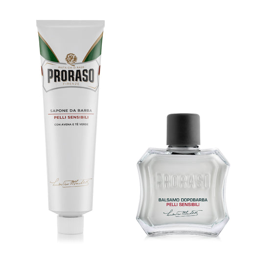Proraso Shave Duo Box: Sensitive Formula with After Shave Balm