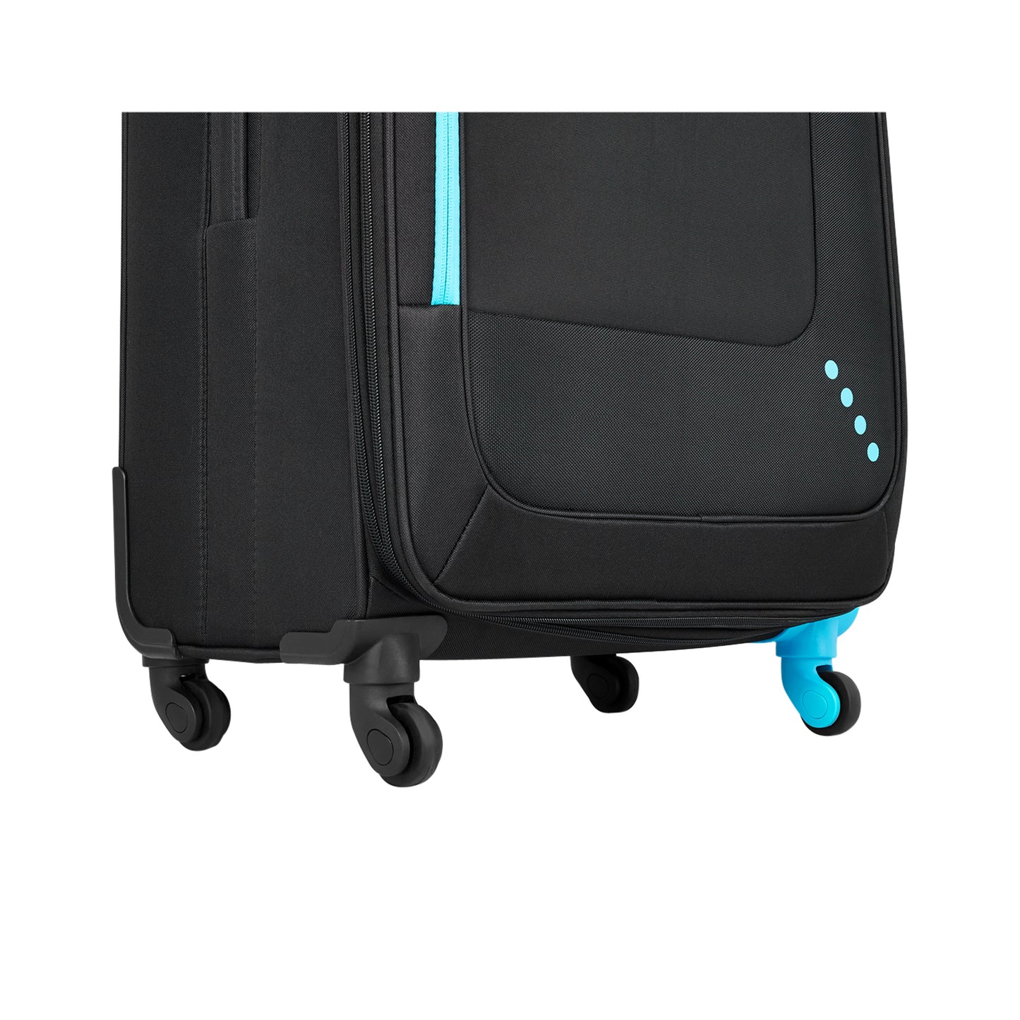 Safari Star Black Trolley Bags with 360° Wheels