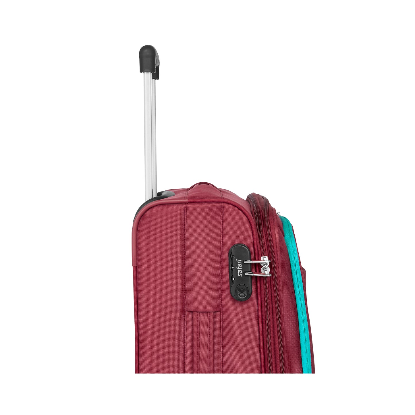 Safari Star Red Trolley Bags with 360° Wheels