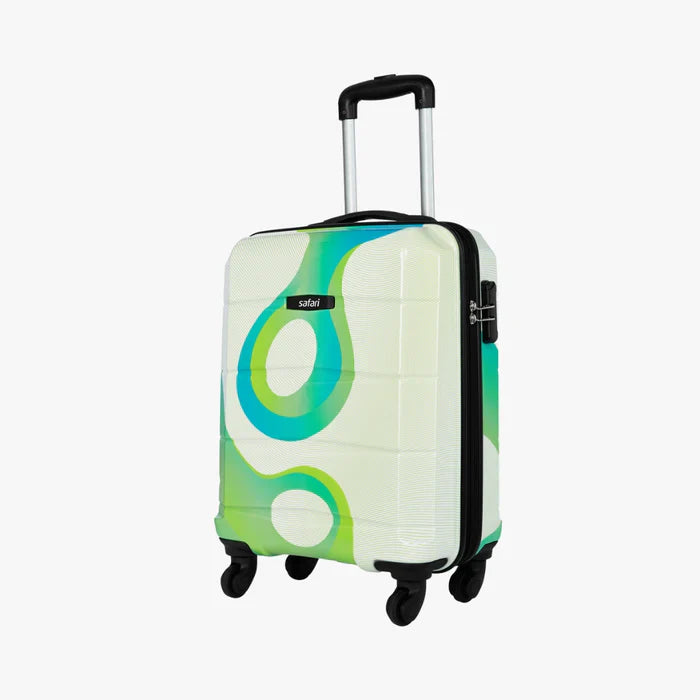 Safari Tiffany Set of 3 Printed Trolley Bags with 360 degree Wheels
