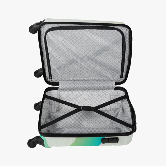 Safari Tiffany Set of 3 Printed Trolley Bags with 360 degree Wheels