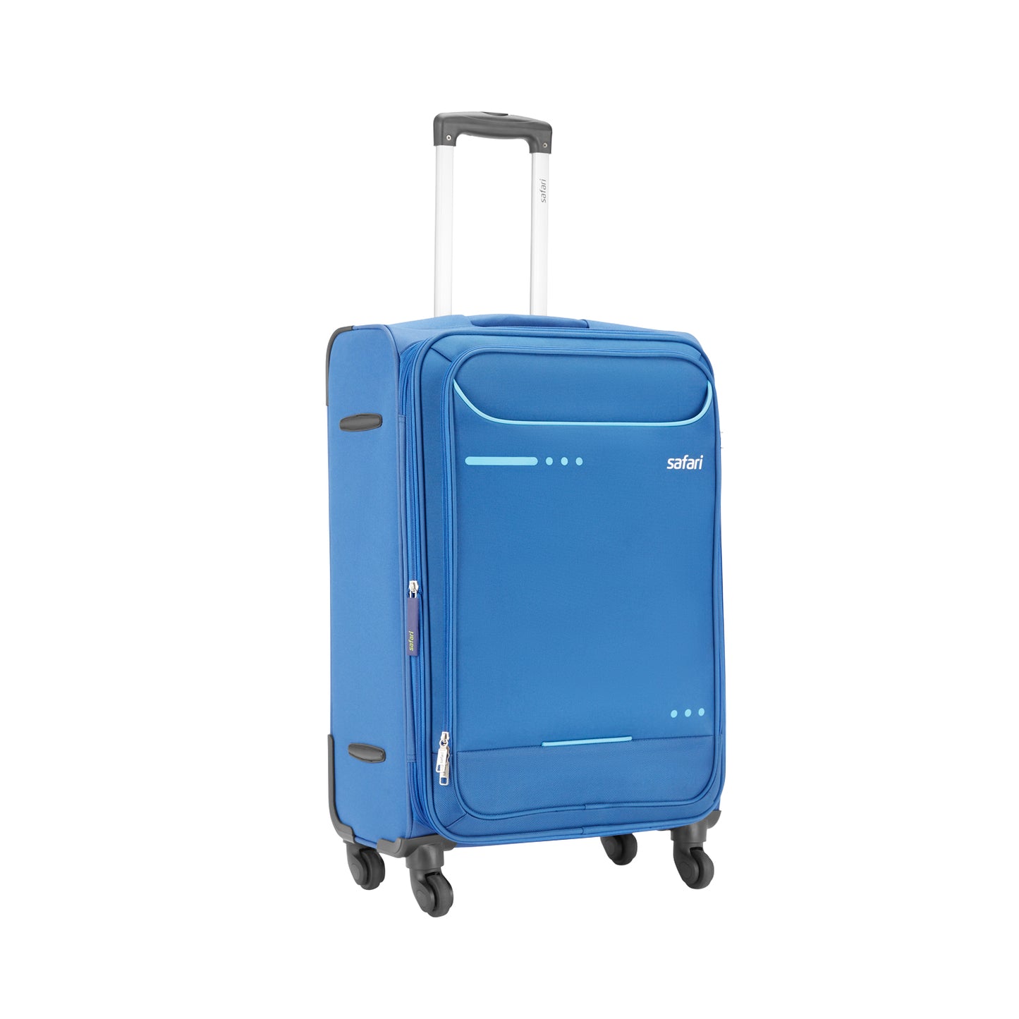 Safari Ultima Blue Trolley Bags with 360° Wheels
