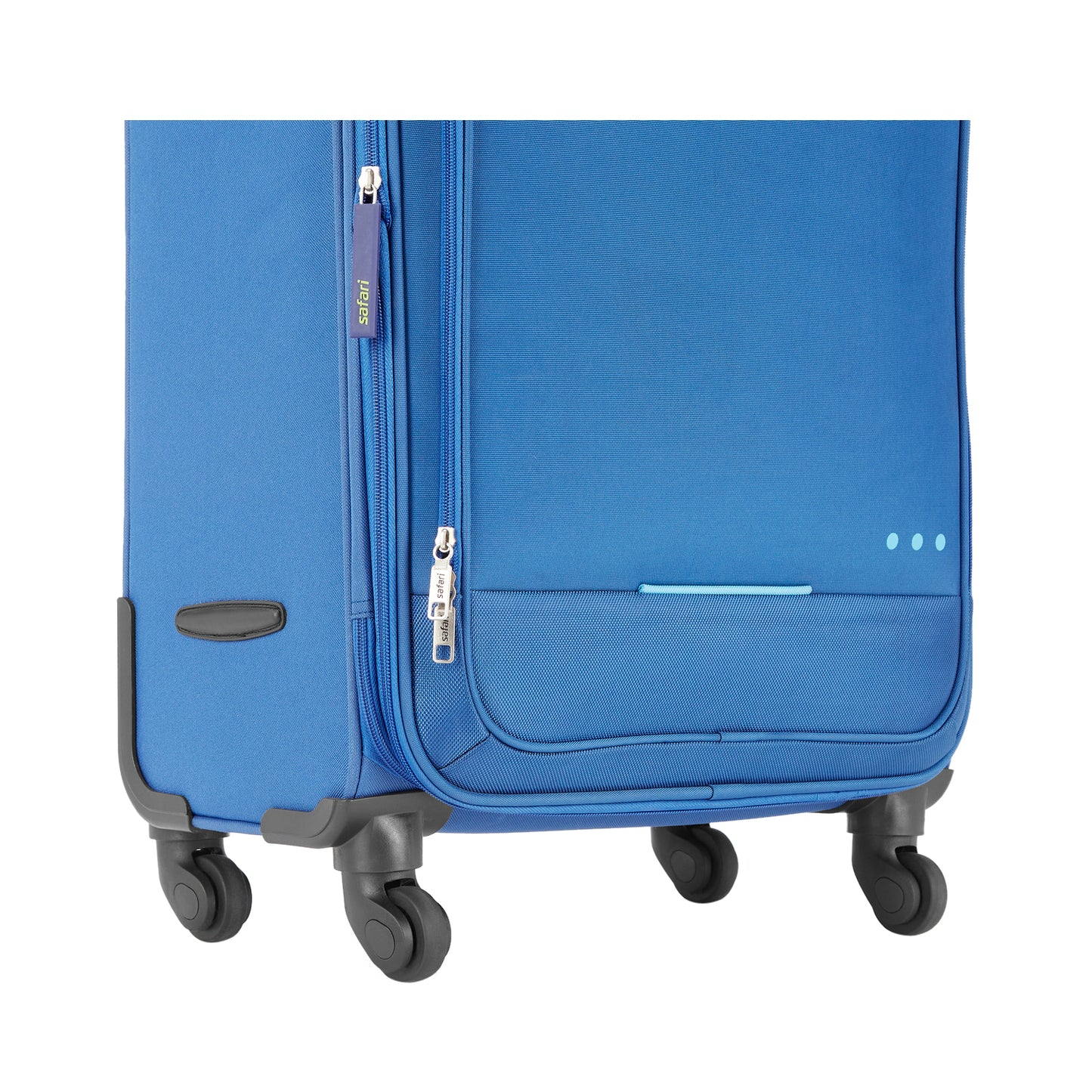 Safari Ultima Blue Trolley Bags with 360° Wheels