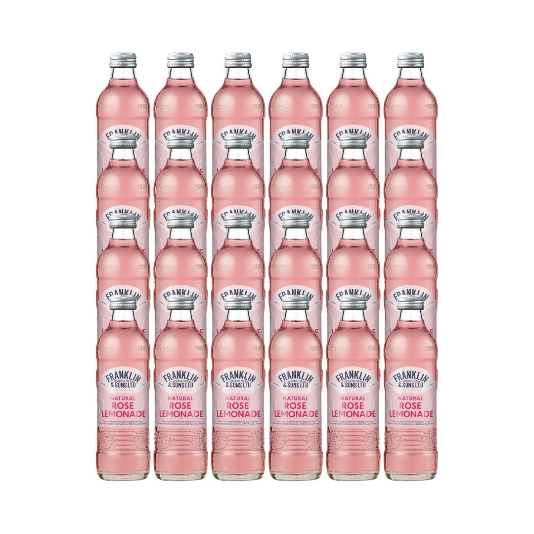 Franklin & Sons Natural Rose Lemonade - 200 ml x 24 pcs