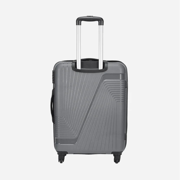 Safari Zion Set of 3 Dark Grey Trolley Bags with 360° Wheels