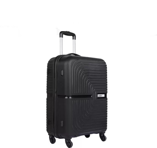 Safari Eclipse Black Trolley Bags with 360° Wheels