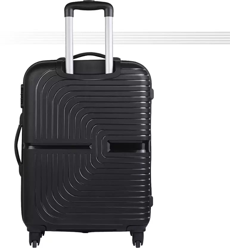 Safari Eclipse Black Set of 3 Trolley Bags with 360° Wheels