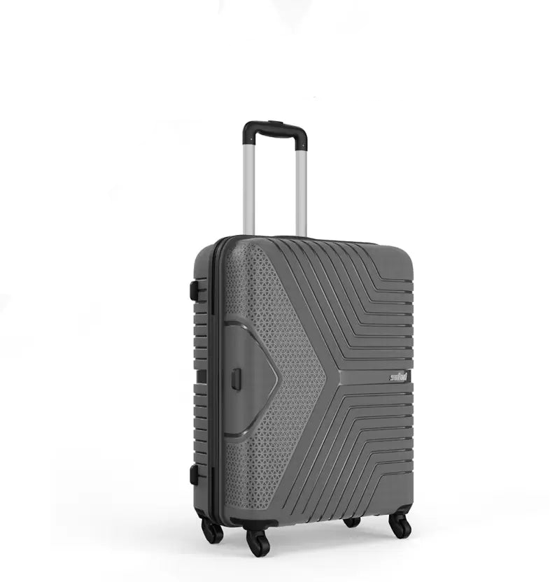 Safari Zeno Dark Grey Trolley Bags with 360° Wheels