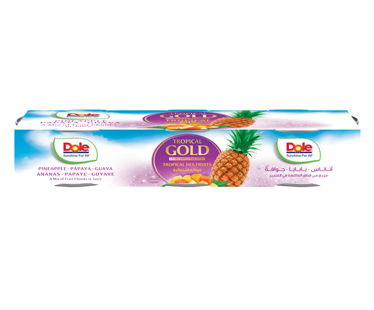 Dole Tropical Fruit Mix Tropical Gold 3 x 227 g