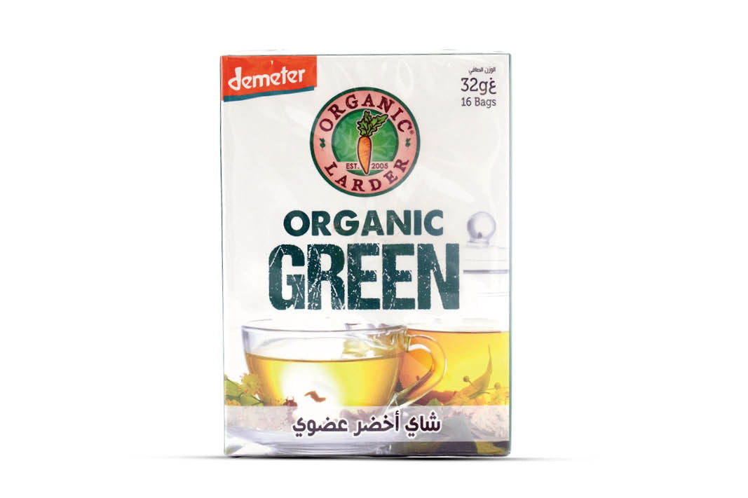 Organic Green Tea 16 Bags - 32G