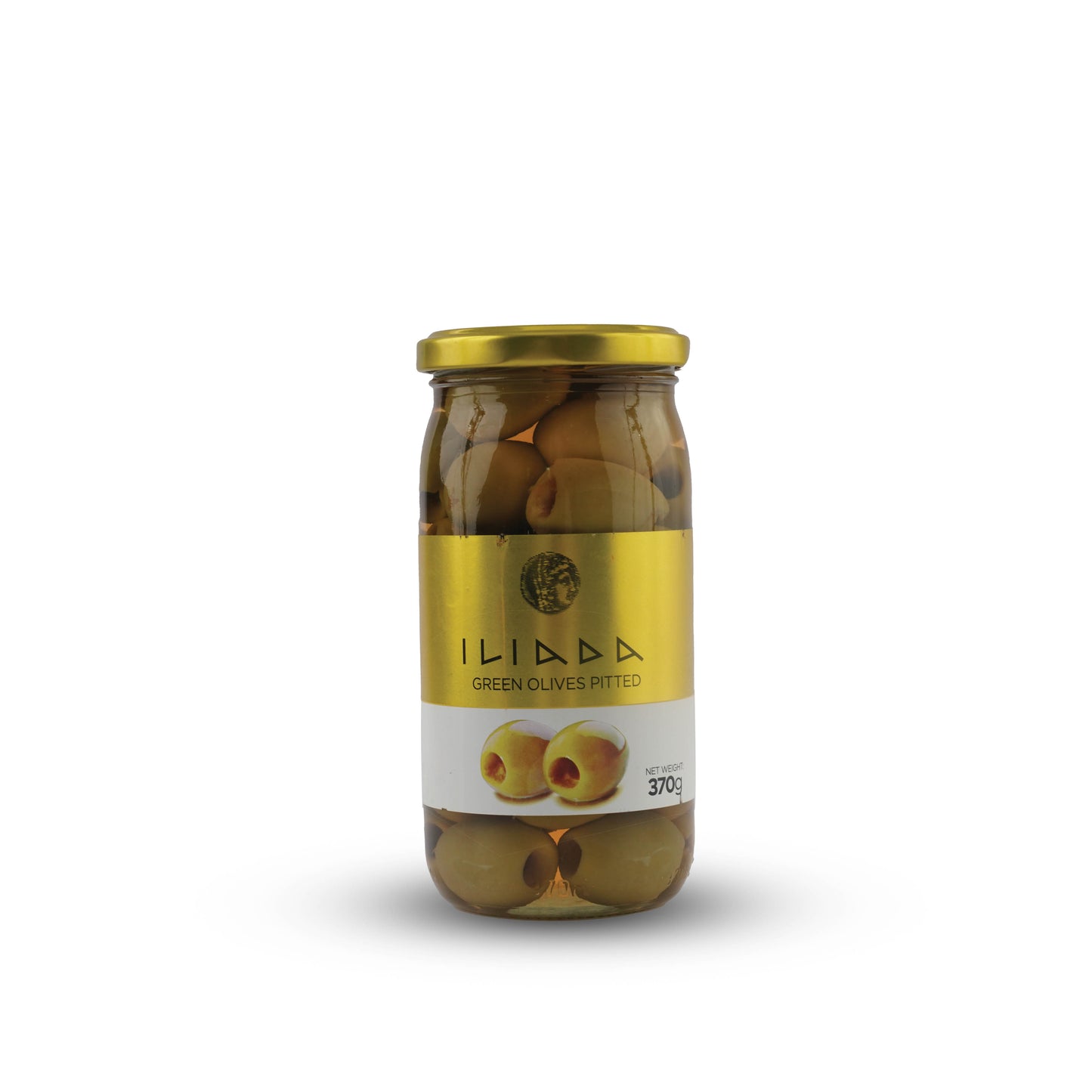 Iliada Green Olives Pitted 370G