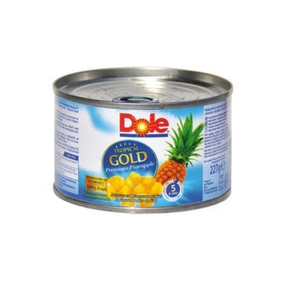 Dole Canned Tropical Fruit Mix with Tropical Gold Chunks Pineapple - 227 g x  6 Pcs