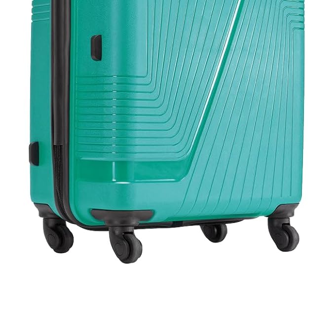Safari Zion Set of 3 Teal Green Trolley Bags with 360° Wheels