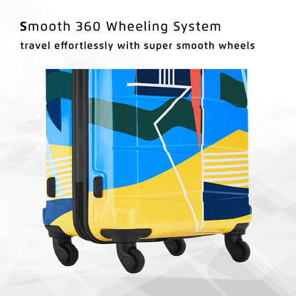 Safari Regloss Detour Set of 3 Trolley Bags with 360° Wheels