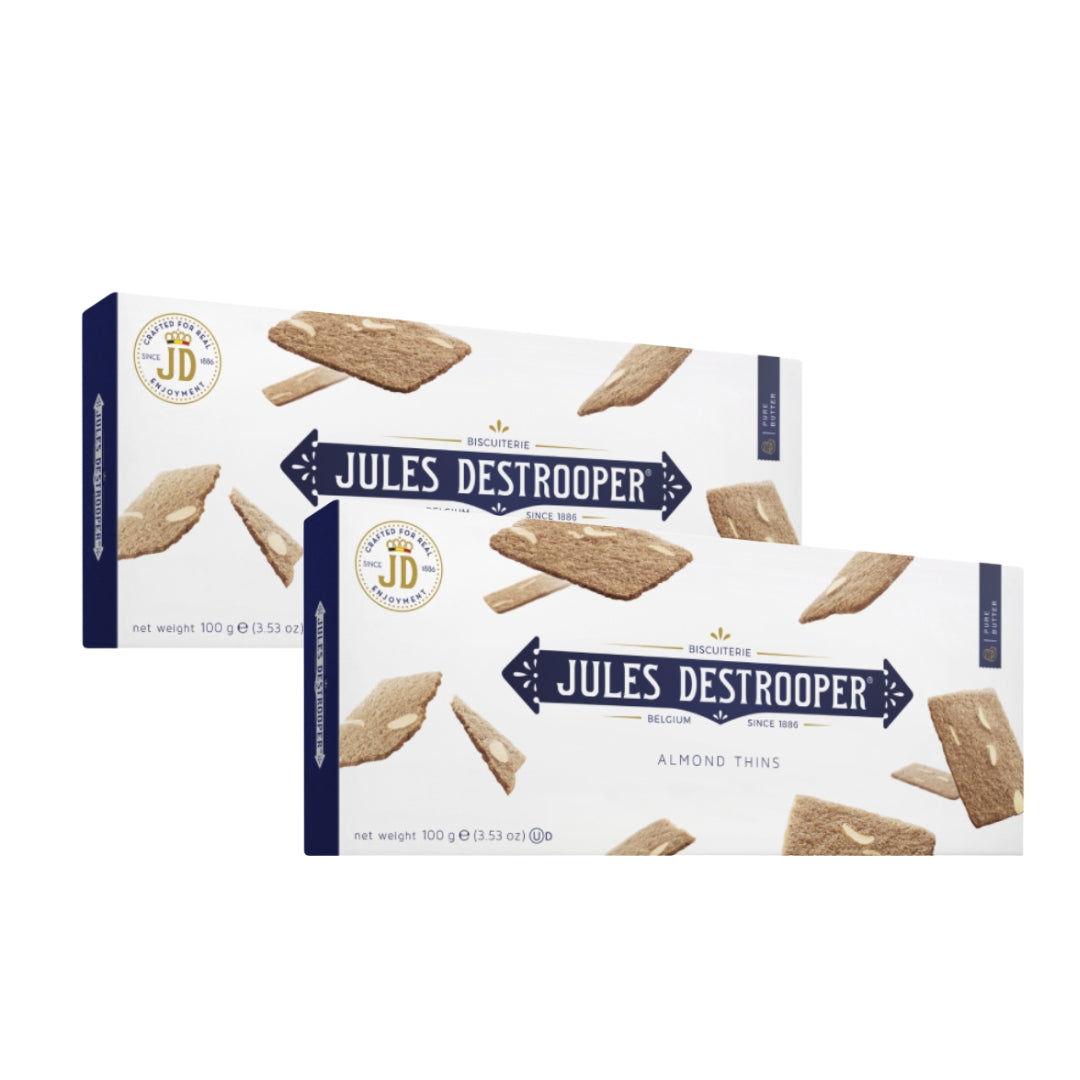 رقائق اللوز جولز ديستروبر، 100 غرام × قطعتين