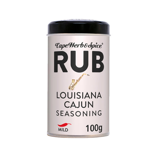 Cape Herb & Spice Louisiana Cajun Rub Tin 100g
