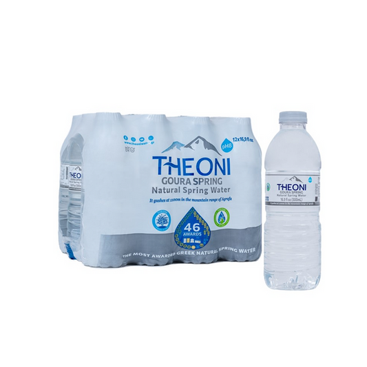 Theoni Natural Mineral Water - 12 x 500 ML