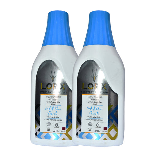 Lorx Liquid Washing Detergent 1L x 2pcs