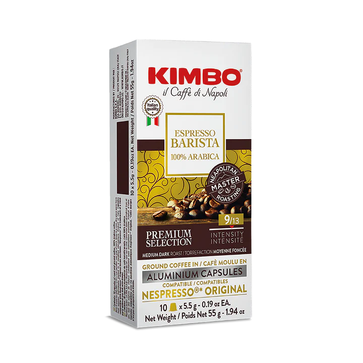 Kimbo Barista Arabica 100% - Aluminum Capsules x 10