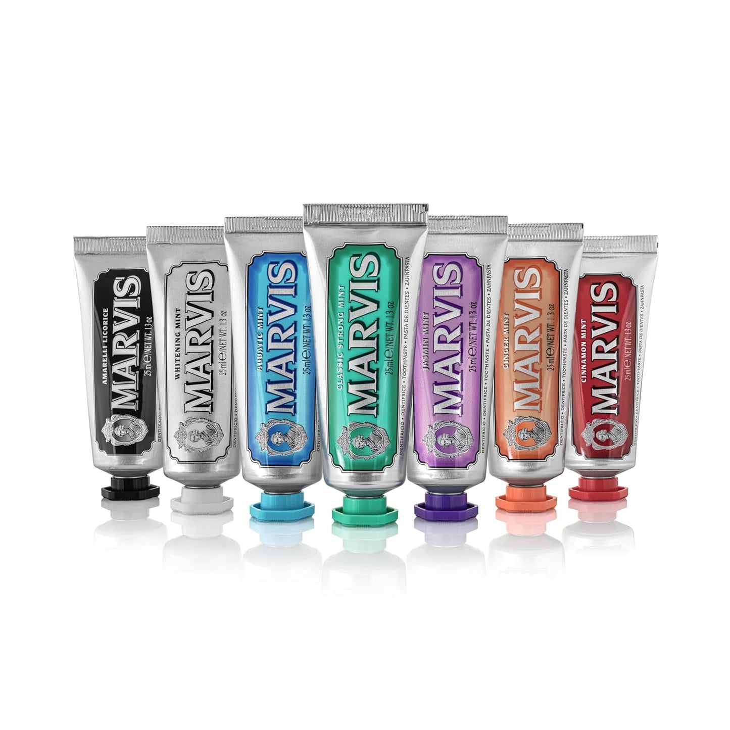 Marvis 7 Flavours Pack - 25 ml x 7 Travel Pack