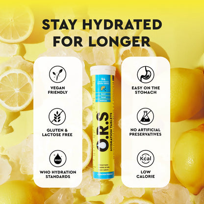 Clinova O.R.S Lemon 24 Tablets